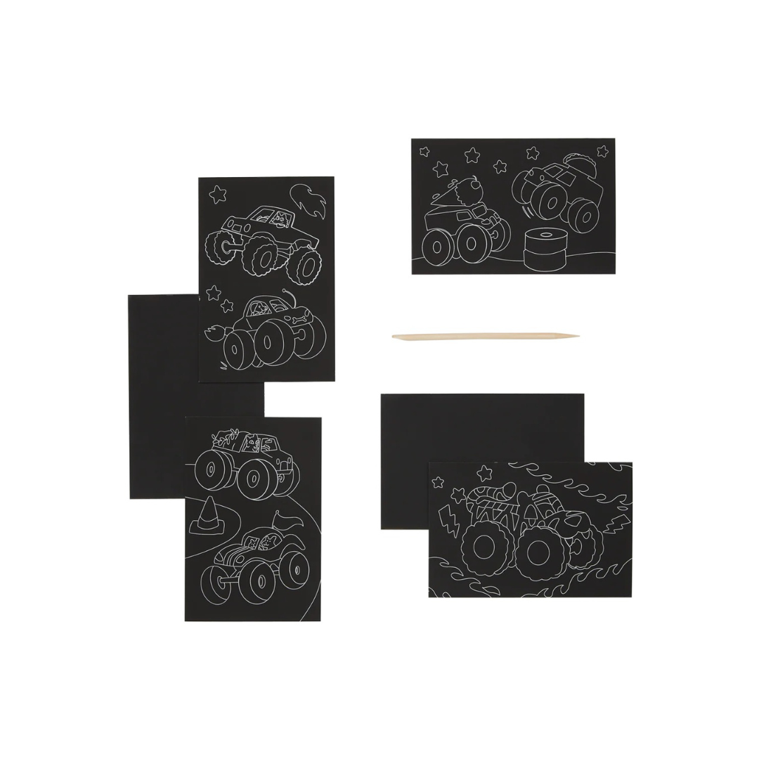 Monster Truck Mini Scratch & Scribble