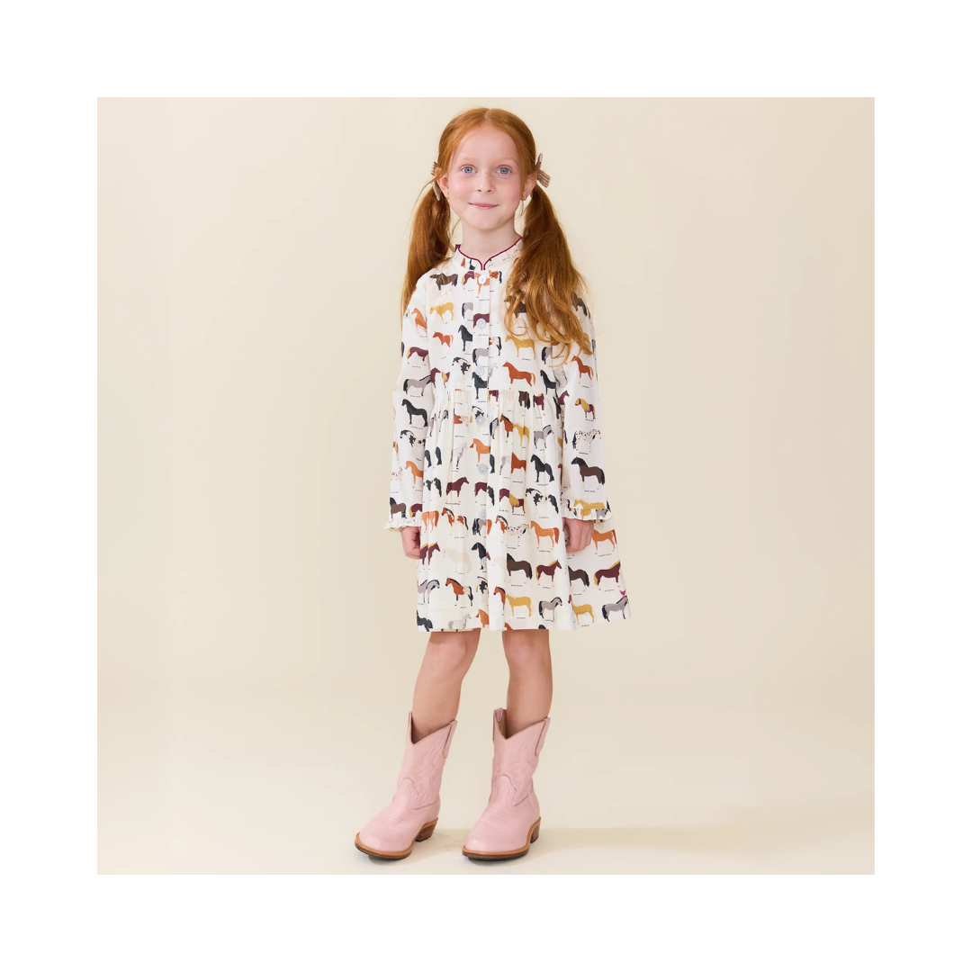 Autumn Horse Breeds Dress
