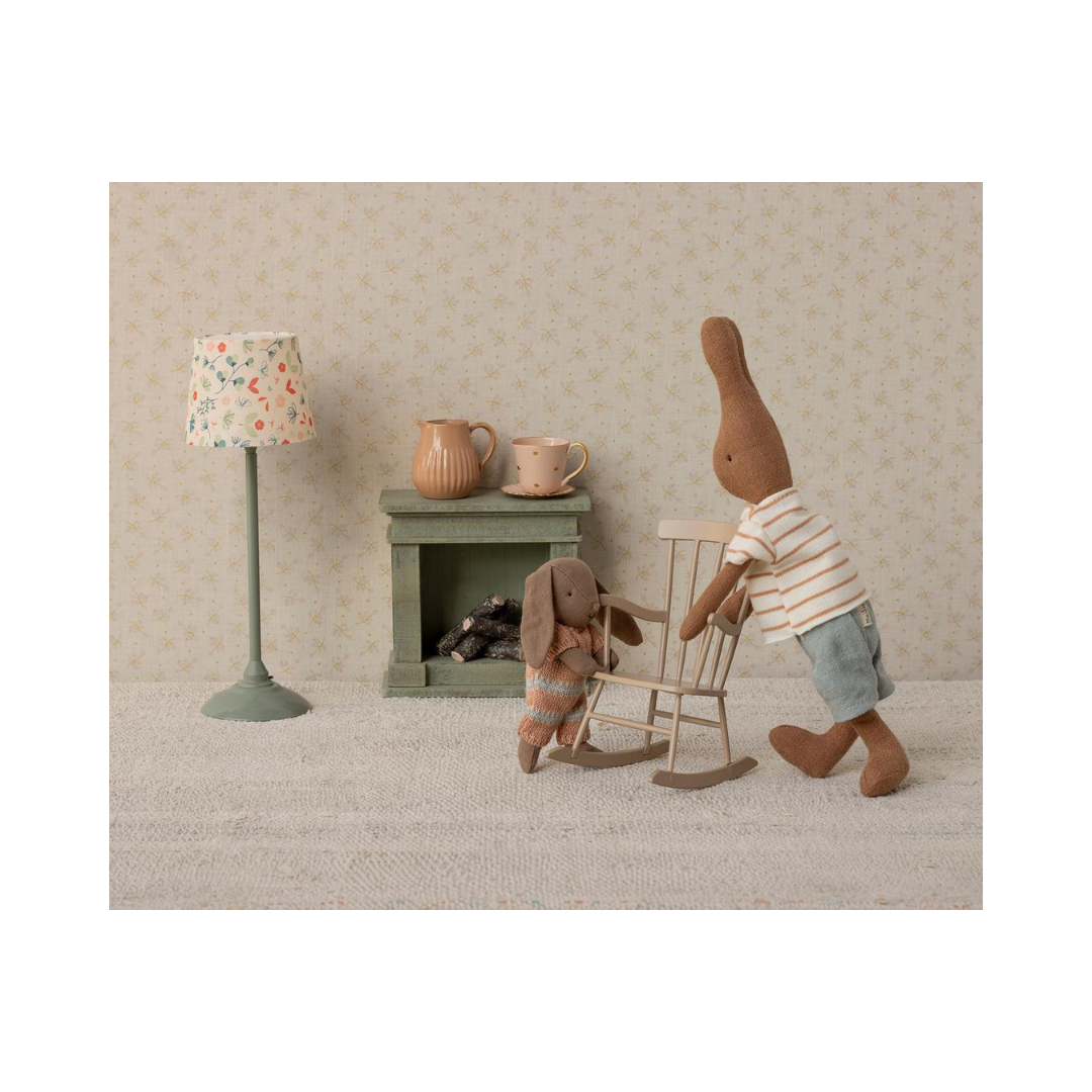 Bunny Micro Brown Dusty Rose Knitted Suit