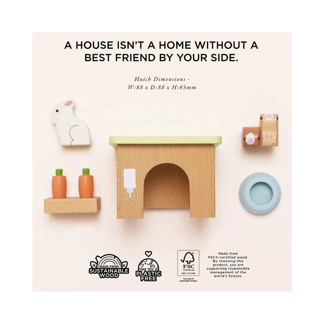 Bunny & Guinea Pet Animal Set