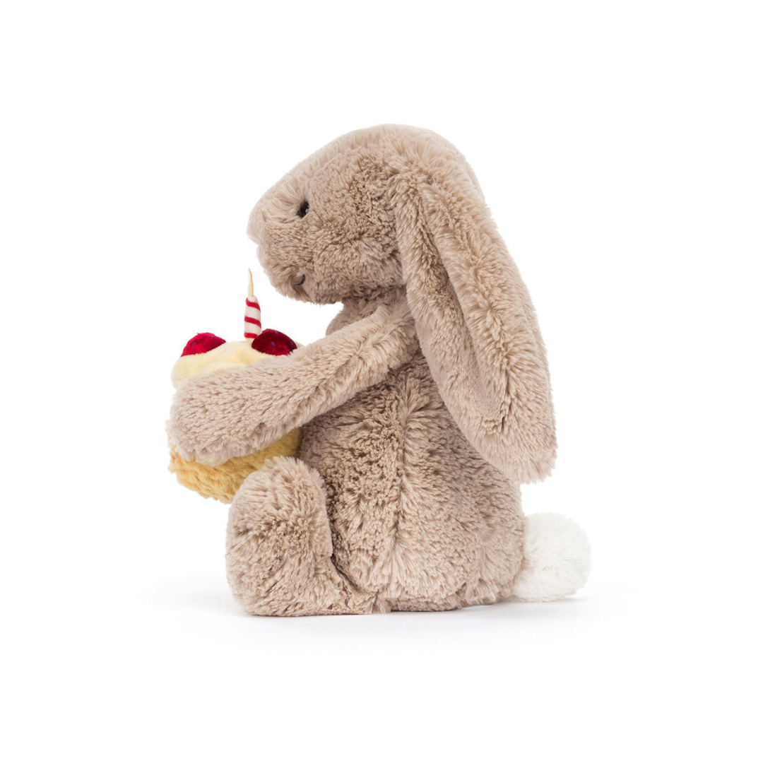 Bashful Beige Bunny Birthday