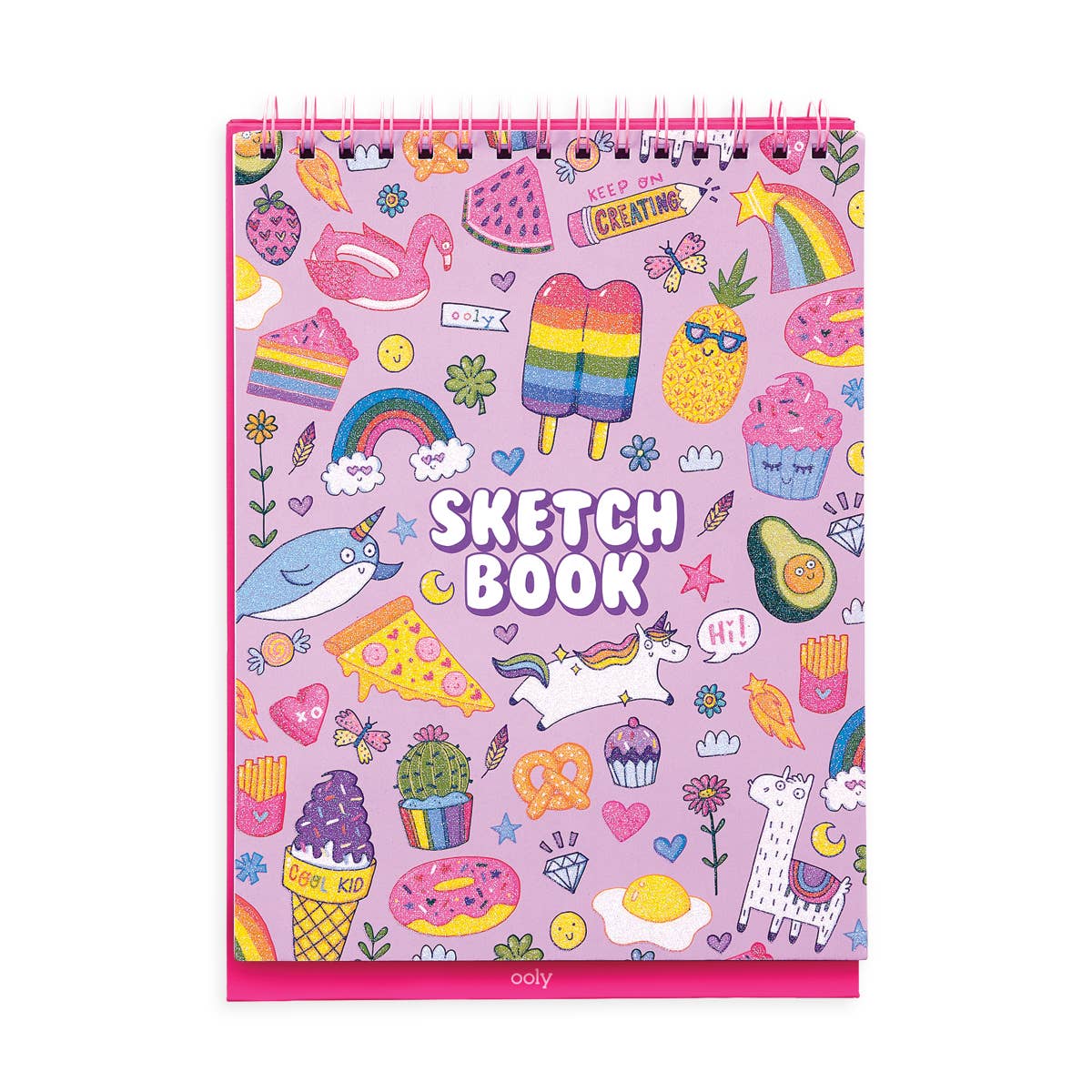Sketch & Show: Standing Sketchbook - Cute Doodle World (8" x