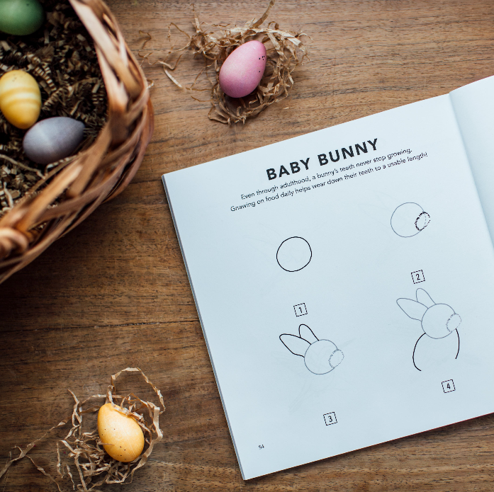 Spring Things: How to Draw Books for Kids (Easter Gifts)