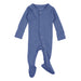 Slate Snap Footie 3-6m