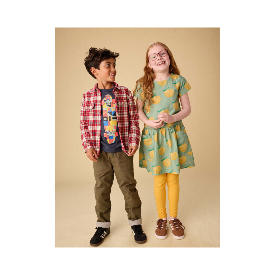 Indigo Skateboard Layered Tee