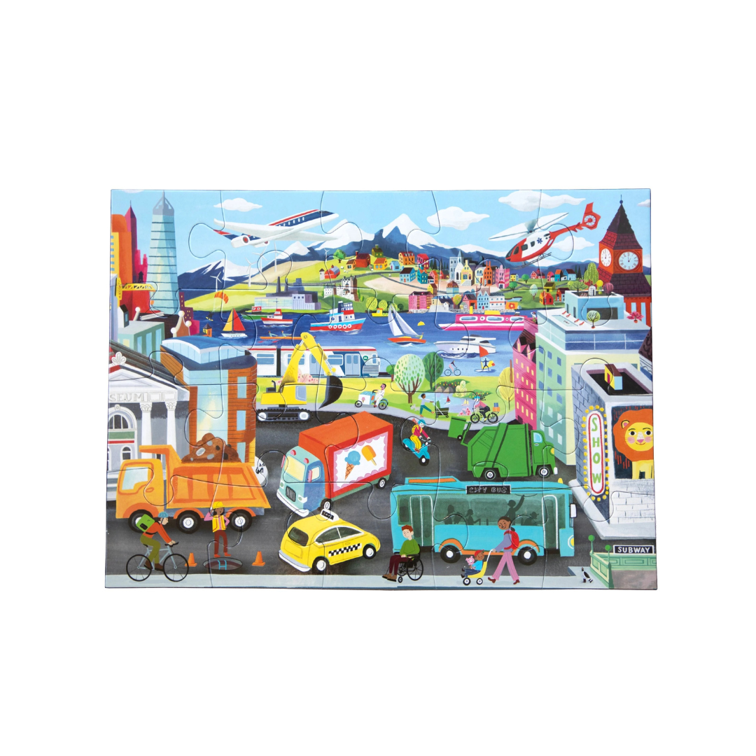 Vehicles 20 Piece Puzzle