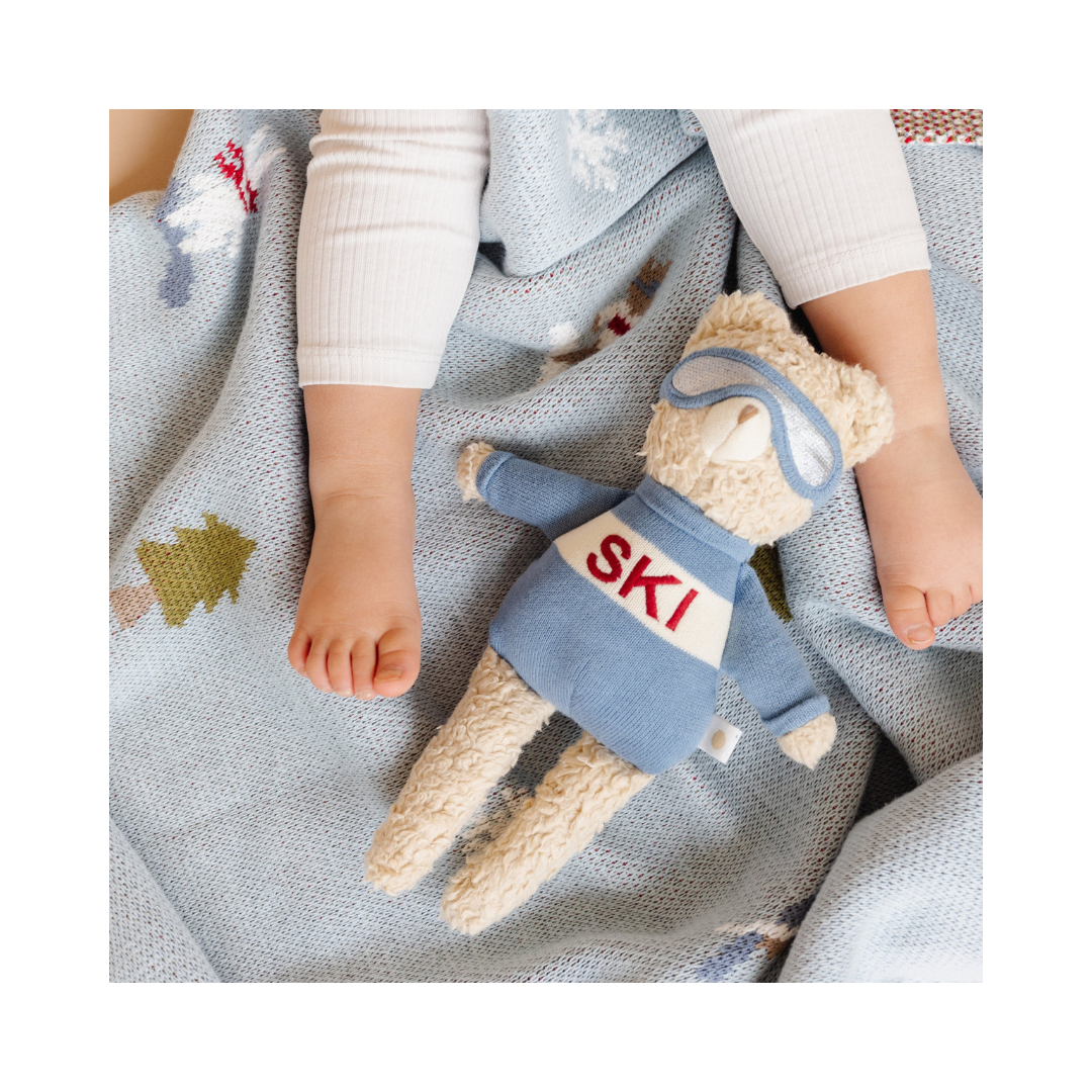 Set Ski Blanket Onesie Benjamin Plush Toy Gift
