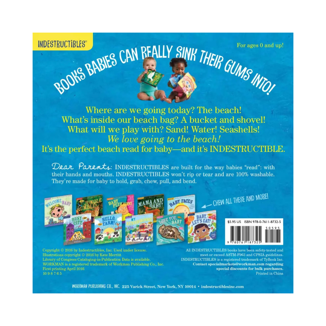 Indestructibles Book Beach Baby