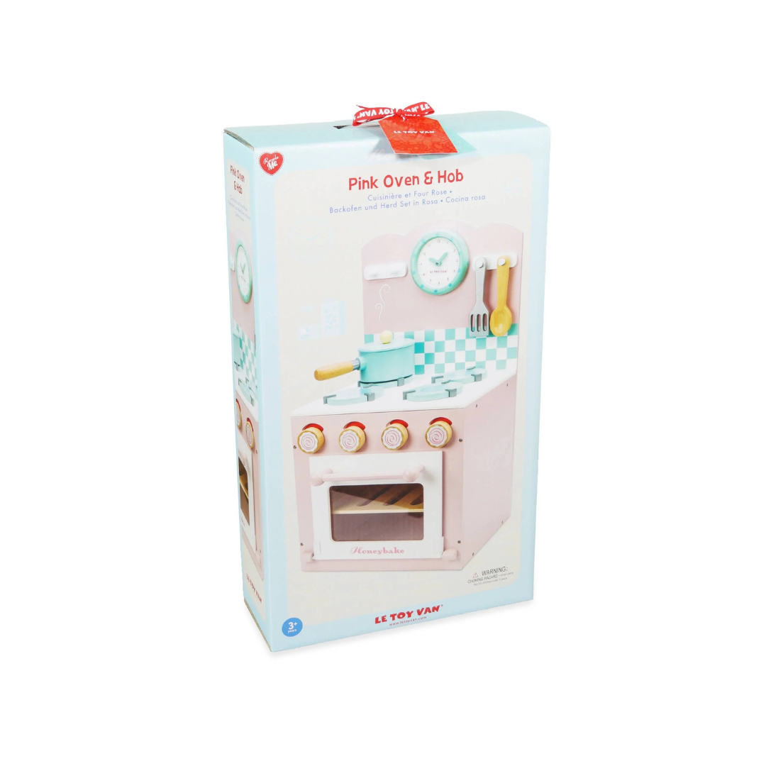 Oven & Hob Kitchen Pink