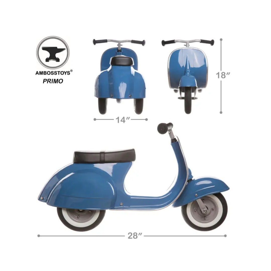 Primo Classic -Blue Ride-On