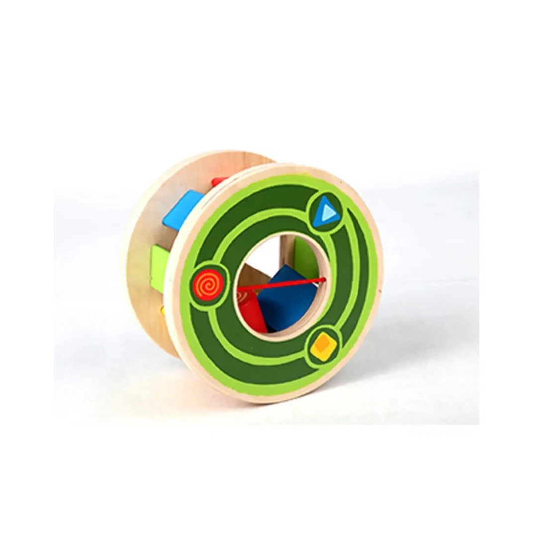 Hape Walk-A-Long Snail Toddler Wooden Pull Toy
