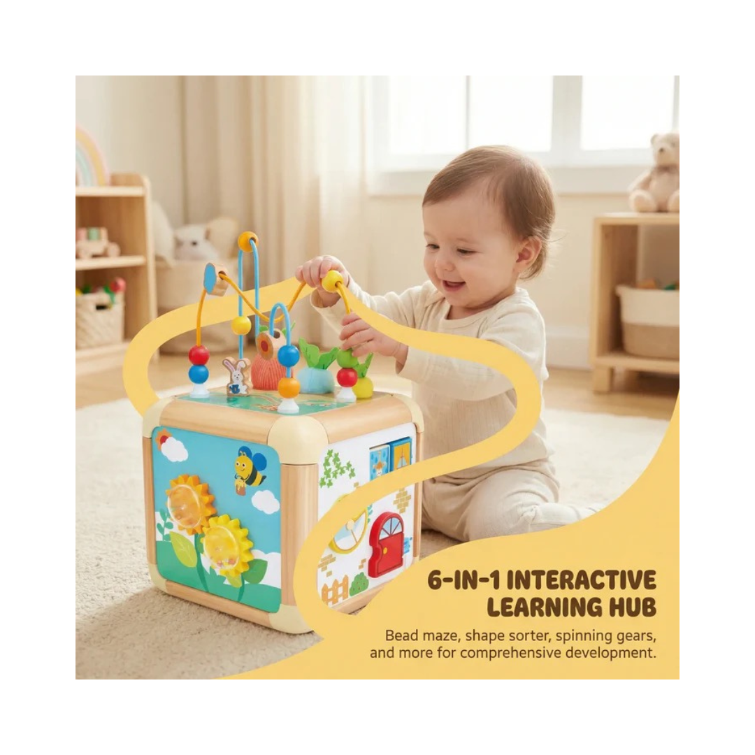 Hape Green Thumbs Activity Cube
