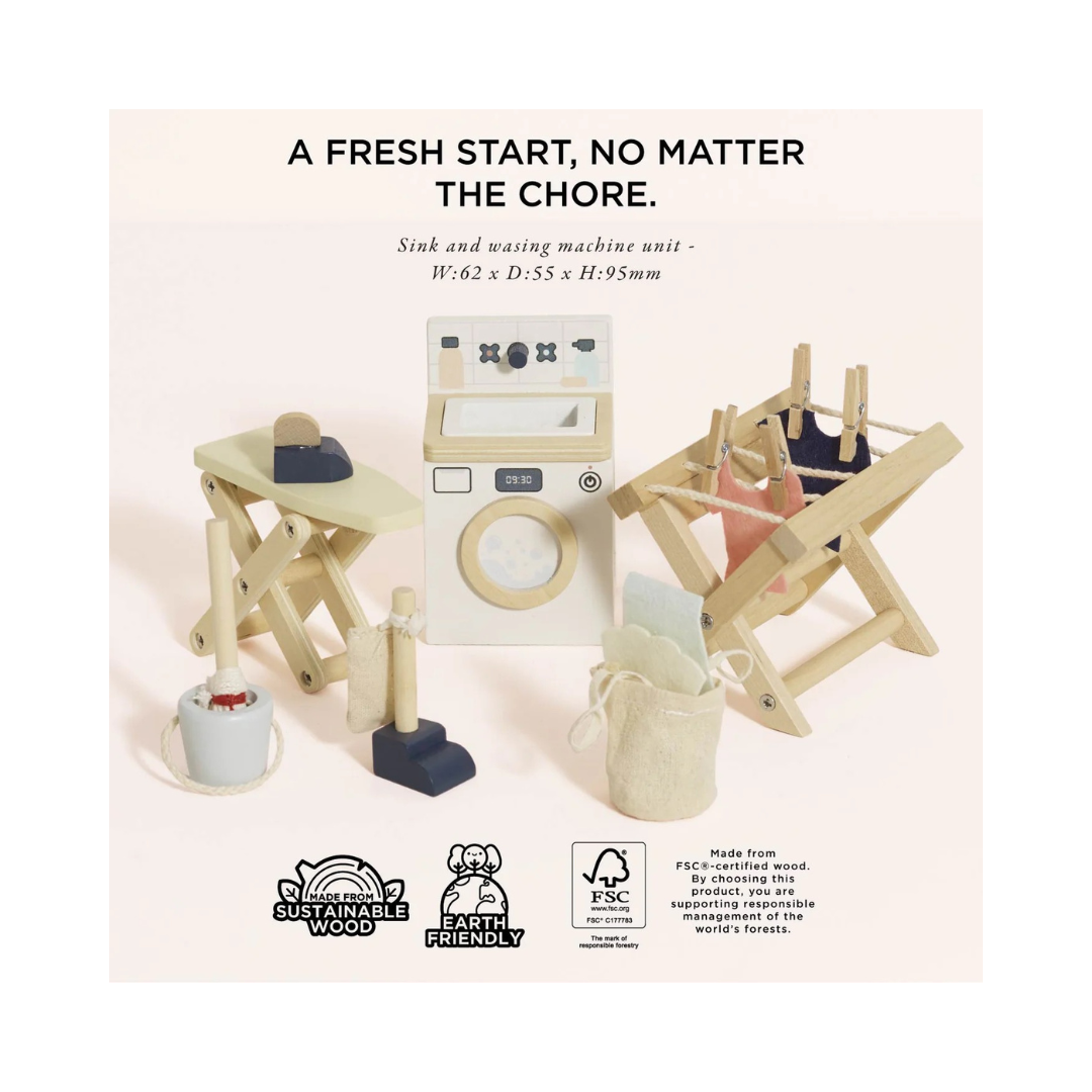 Doll House Laundry Room