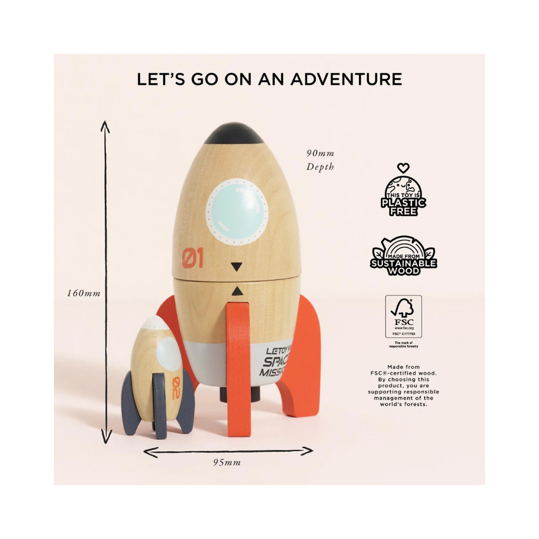 Space Duo Rocket