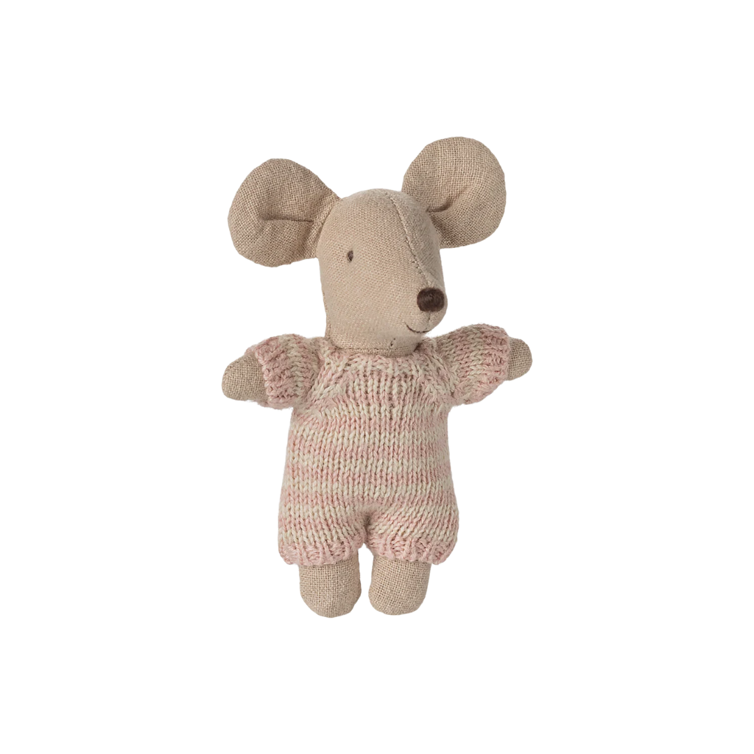 Baby Mouse Carry Cot Rose