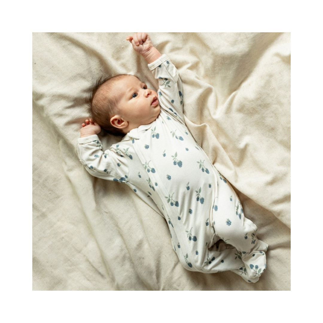 Blue Raspberries Footie