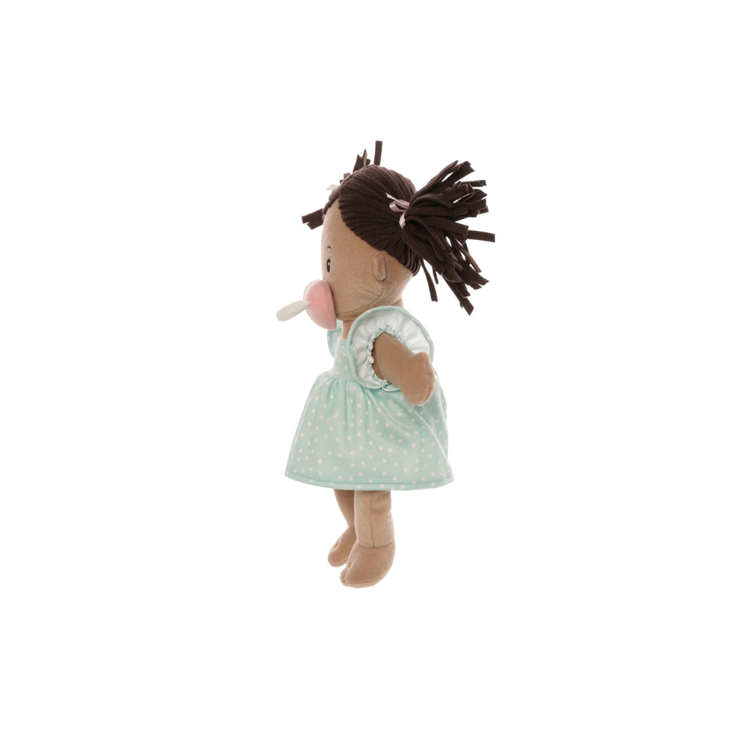 Love,Stella Doll Beige with Brown  Pigtails