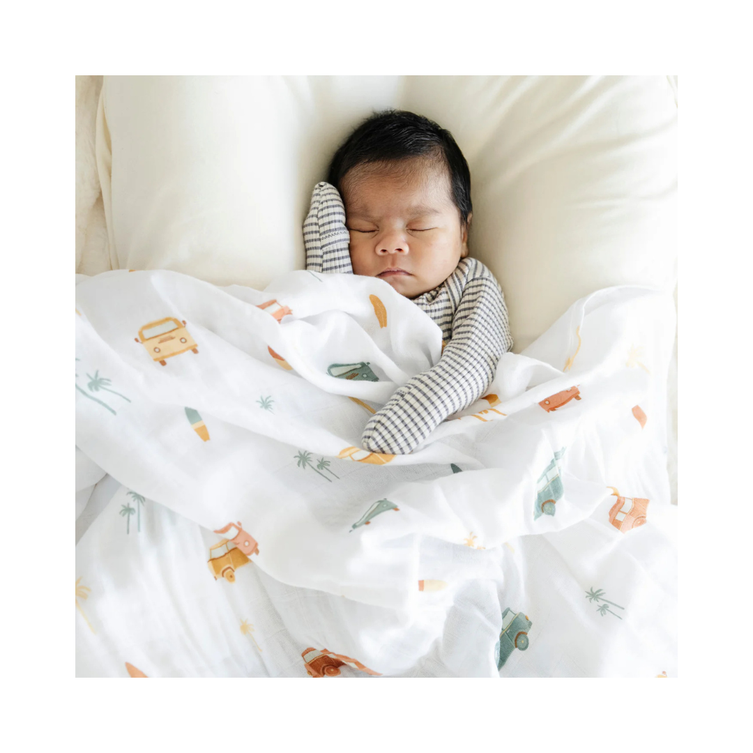 Van Life Swaddle Blanket