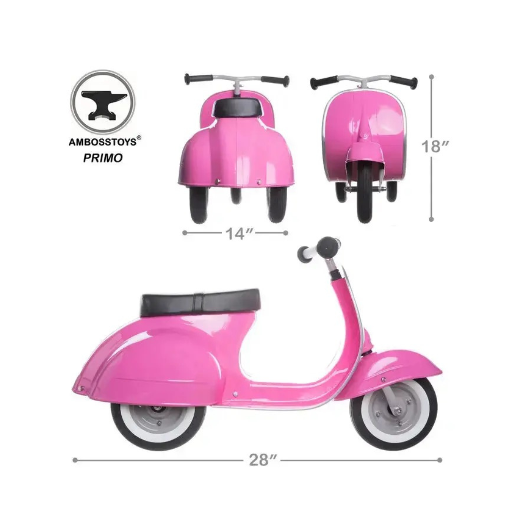 Primo Classic- Pink Ride-On