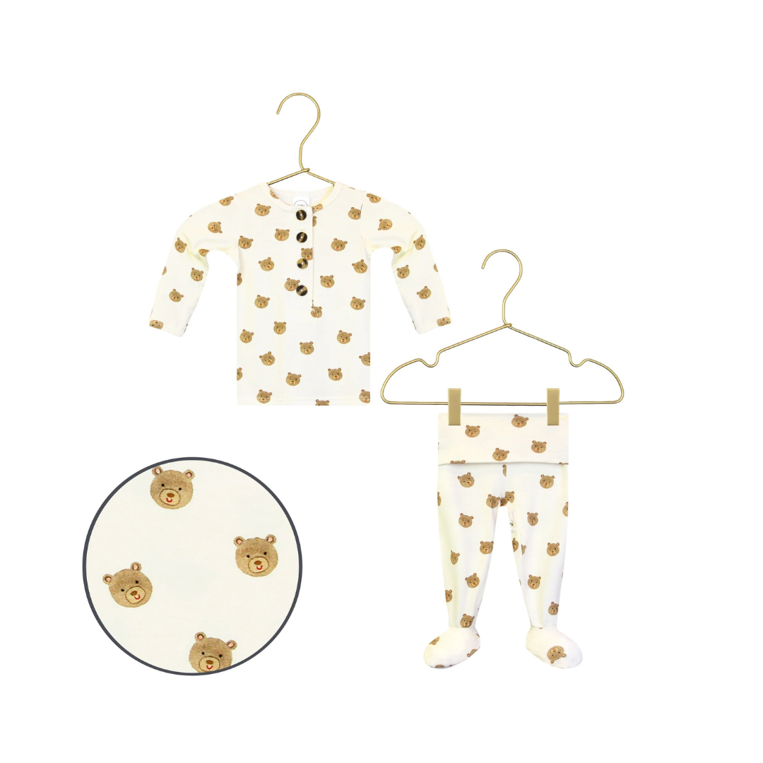 Teddy Top + Bottoms