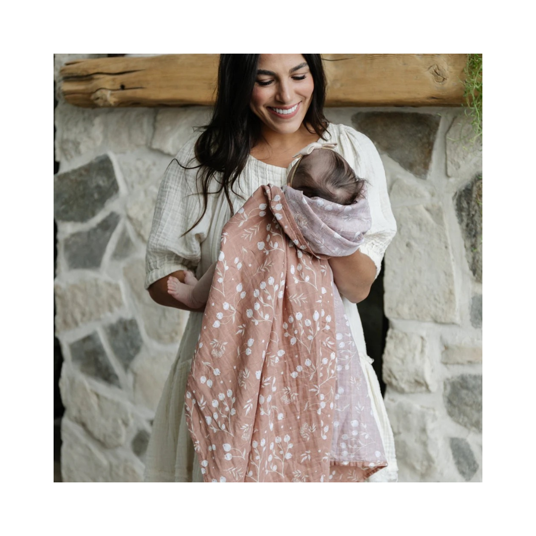 Swaddle Set, Simple Buds & Perfectly Plaid