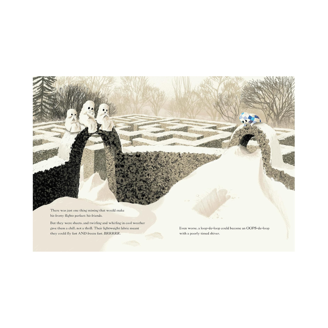 The Little Ghost Quilt's Winter Surprise