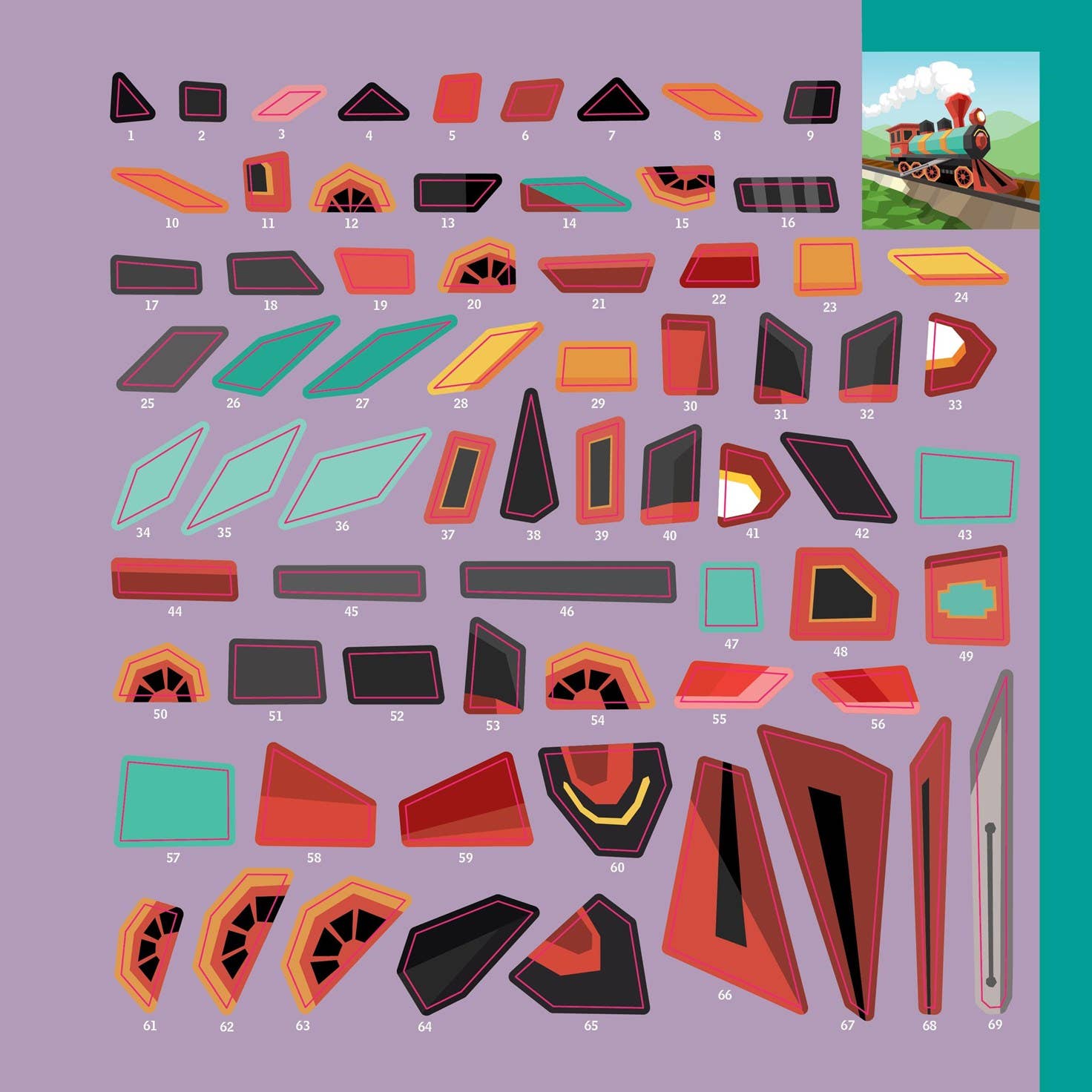 Paint by Sticker Kids: Trucks, Trains & More: Trade Paperback