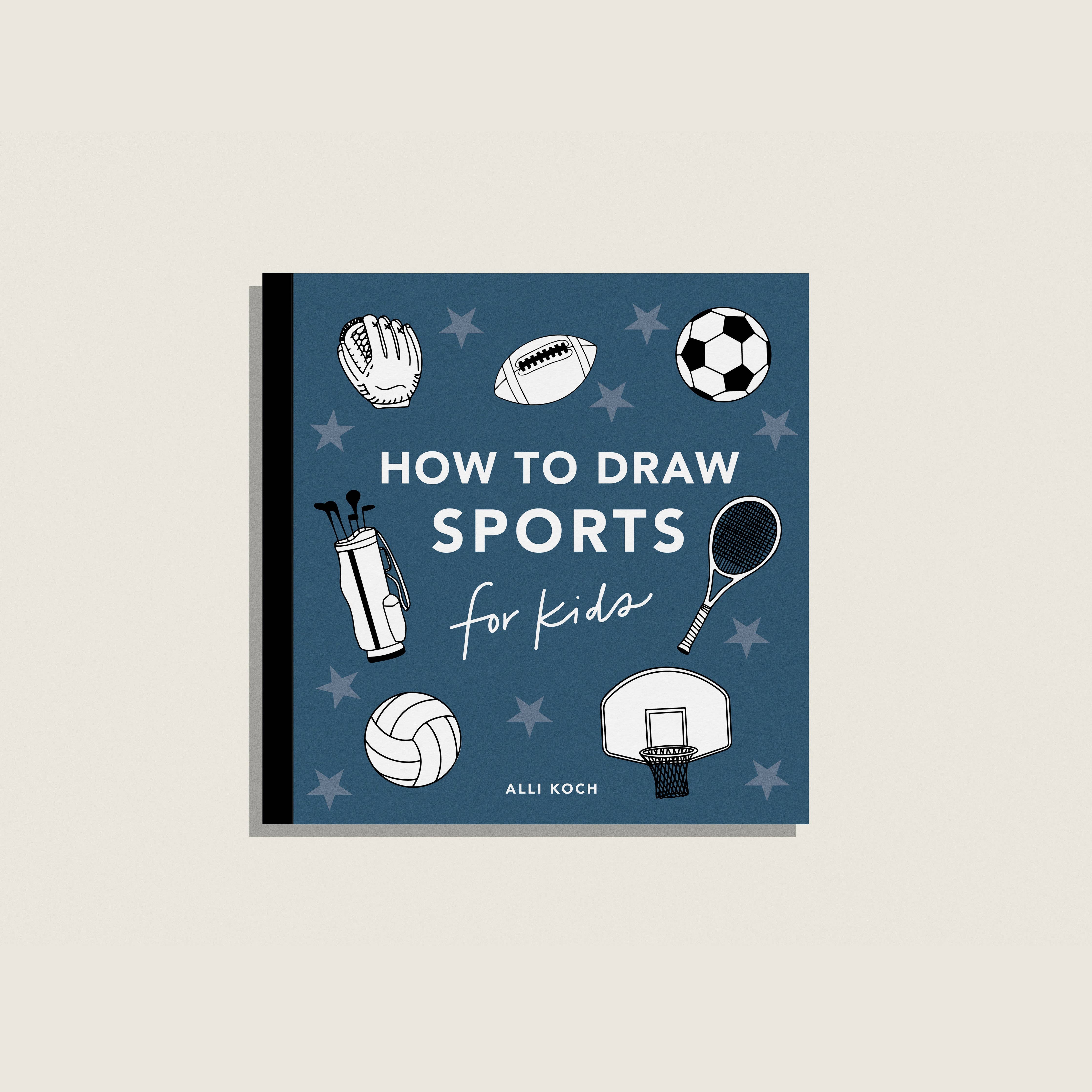 Sports: How to Draw Books for Kids