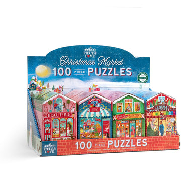 Christmas Market 100 Piece Puzzle Assorted