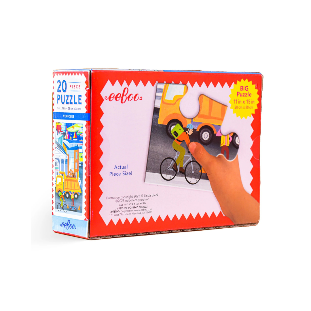 Vehicles 20 Piece Puzzle