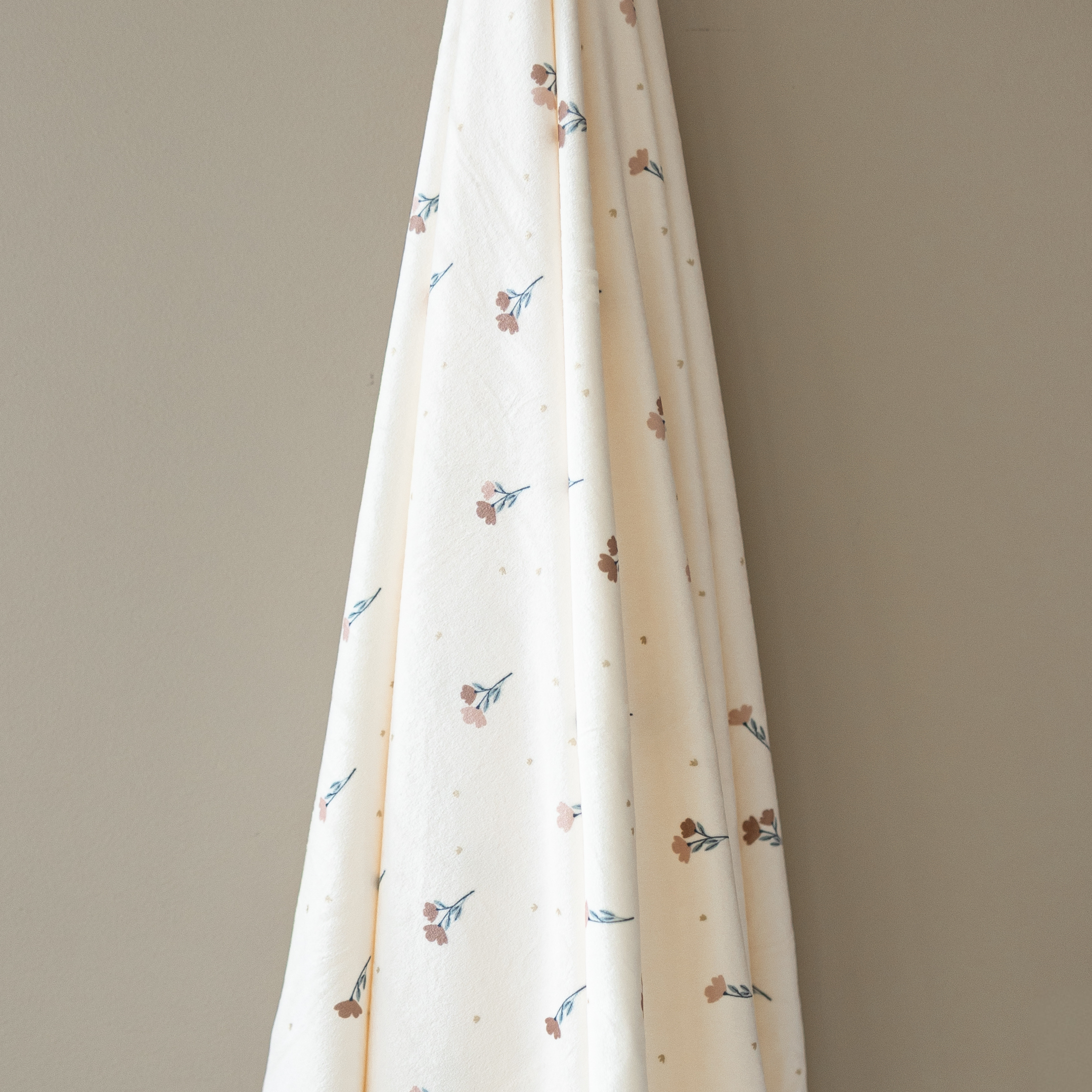 Floral Minky Stretch Luxe Swaddle — gallery photo 2
