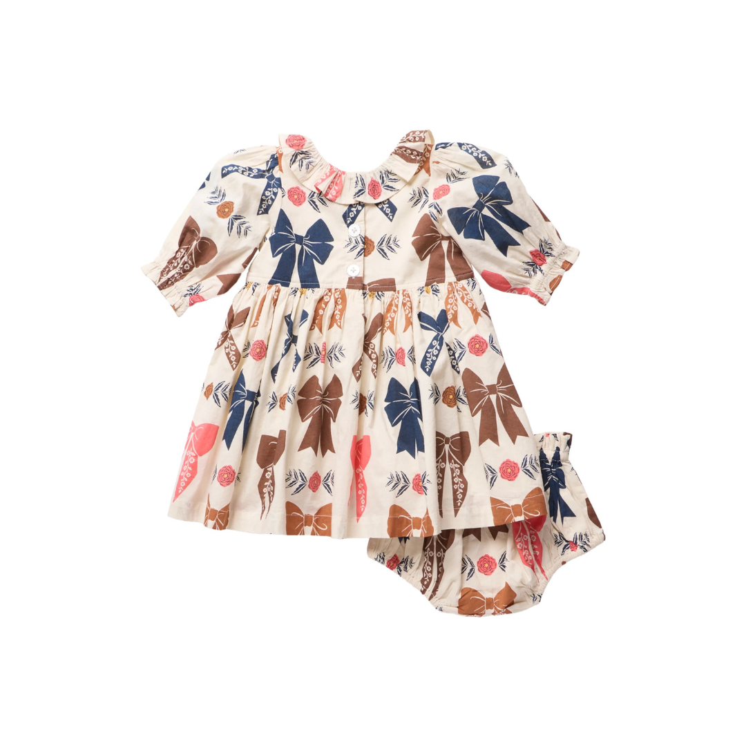 Baby Girls Amara Dress Set - Harvest Bows