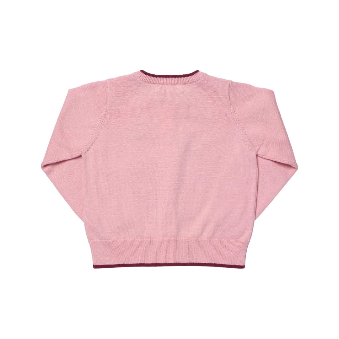 Crisp Apple Cardigan Sweater