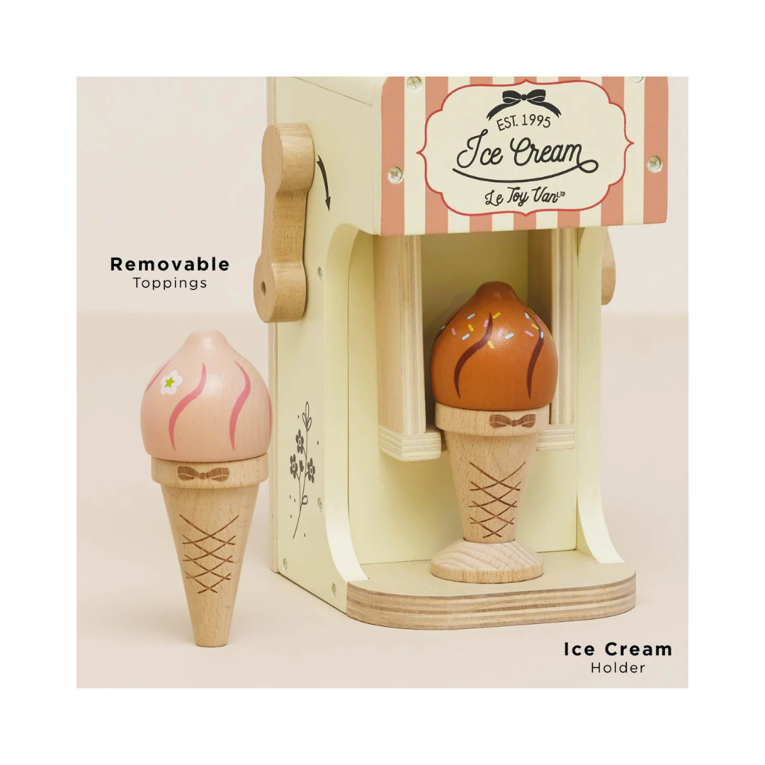 Ice Cream Machine & Play Food Cones