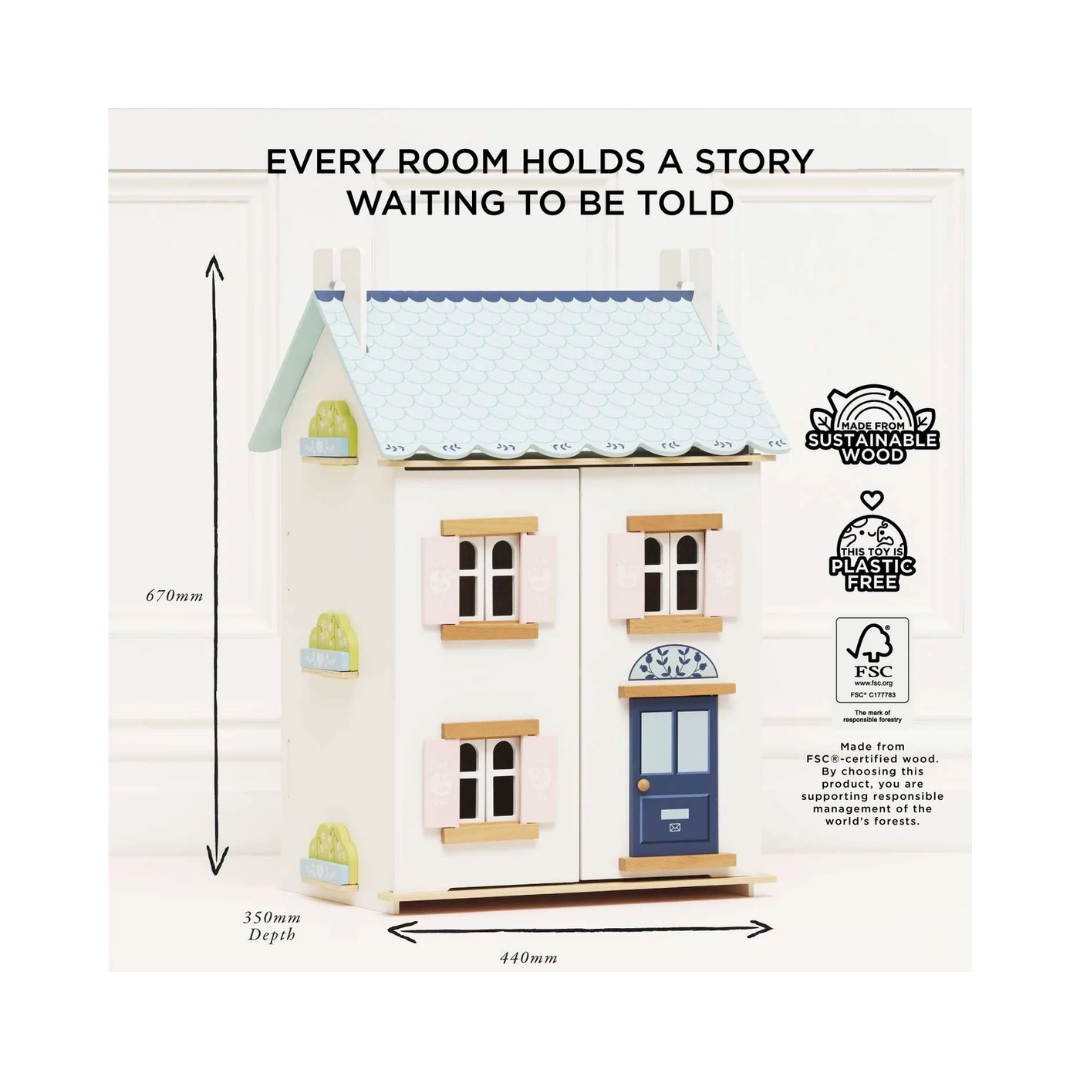 Bluebelle Wooden Doll House