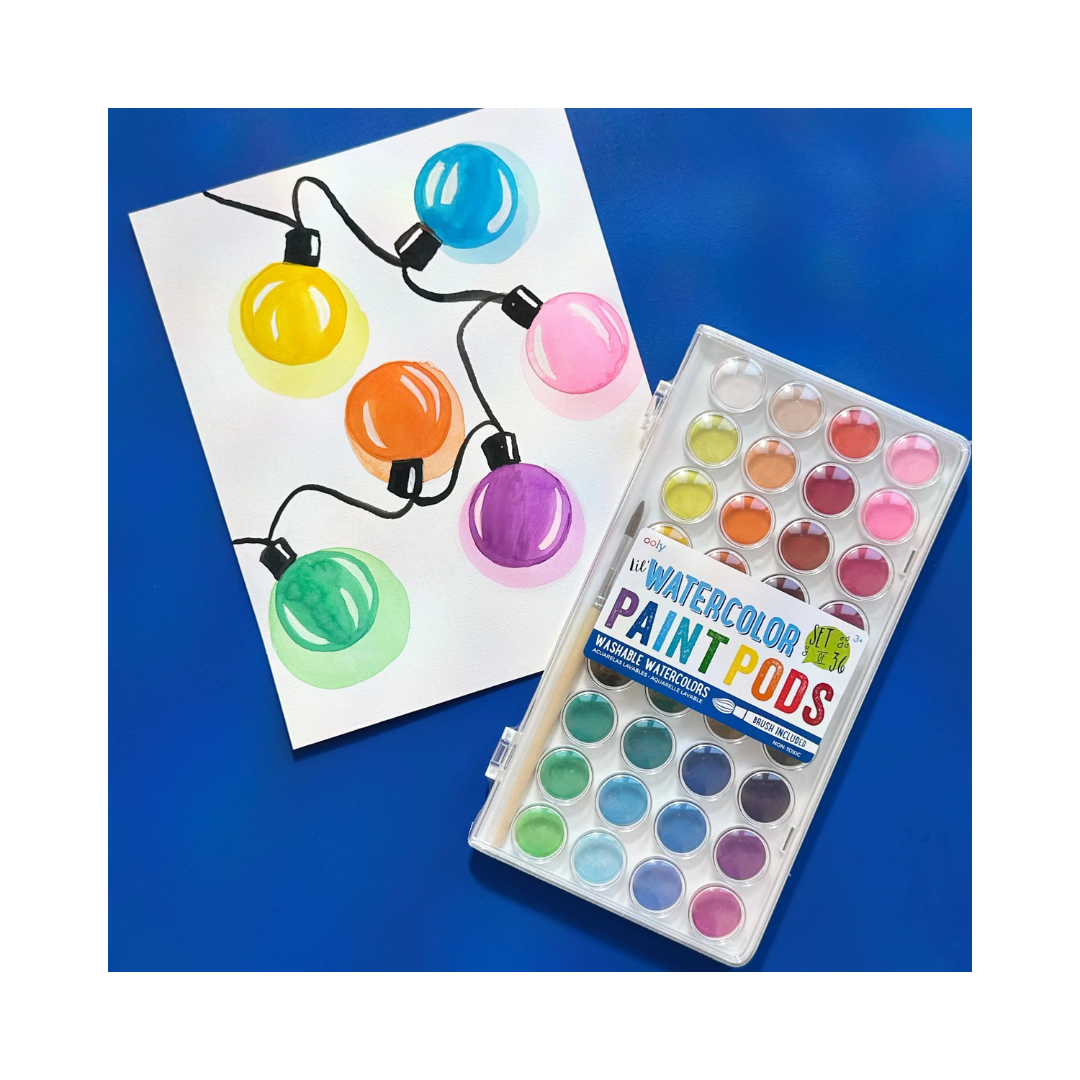 Lil Watercolor Paint Pods