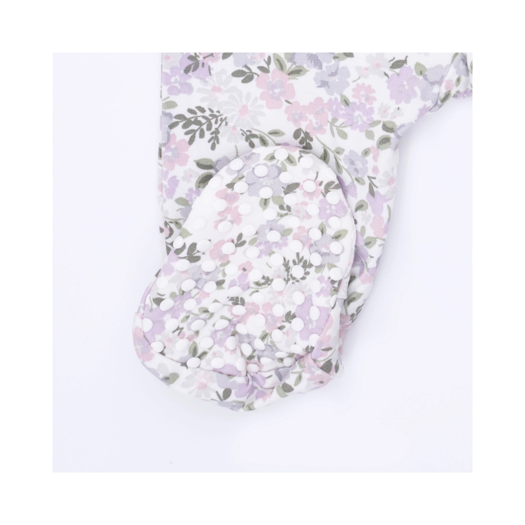Shannon Floral 2 Way Zipper Footie