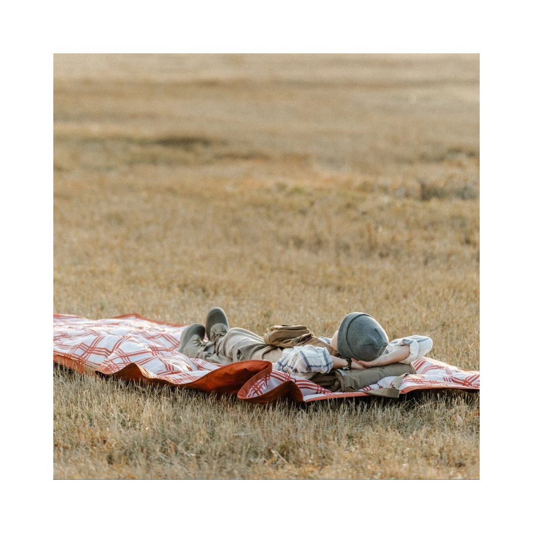 Picnic Plaid Outdoor Blanket 5' x 7'