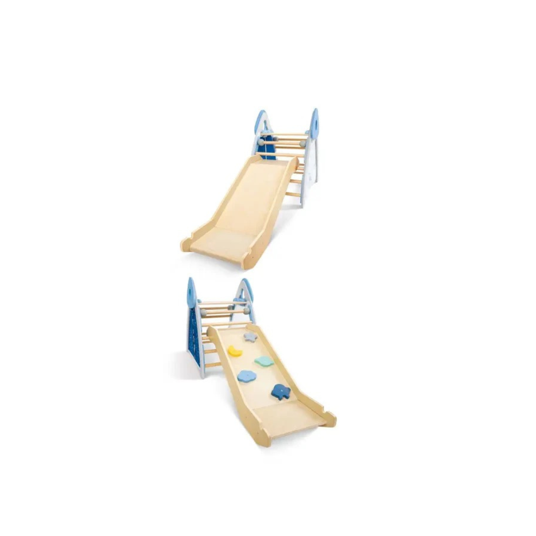 4-in-1 Climb 'n' Slide Gym Set