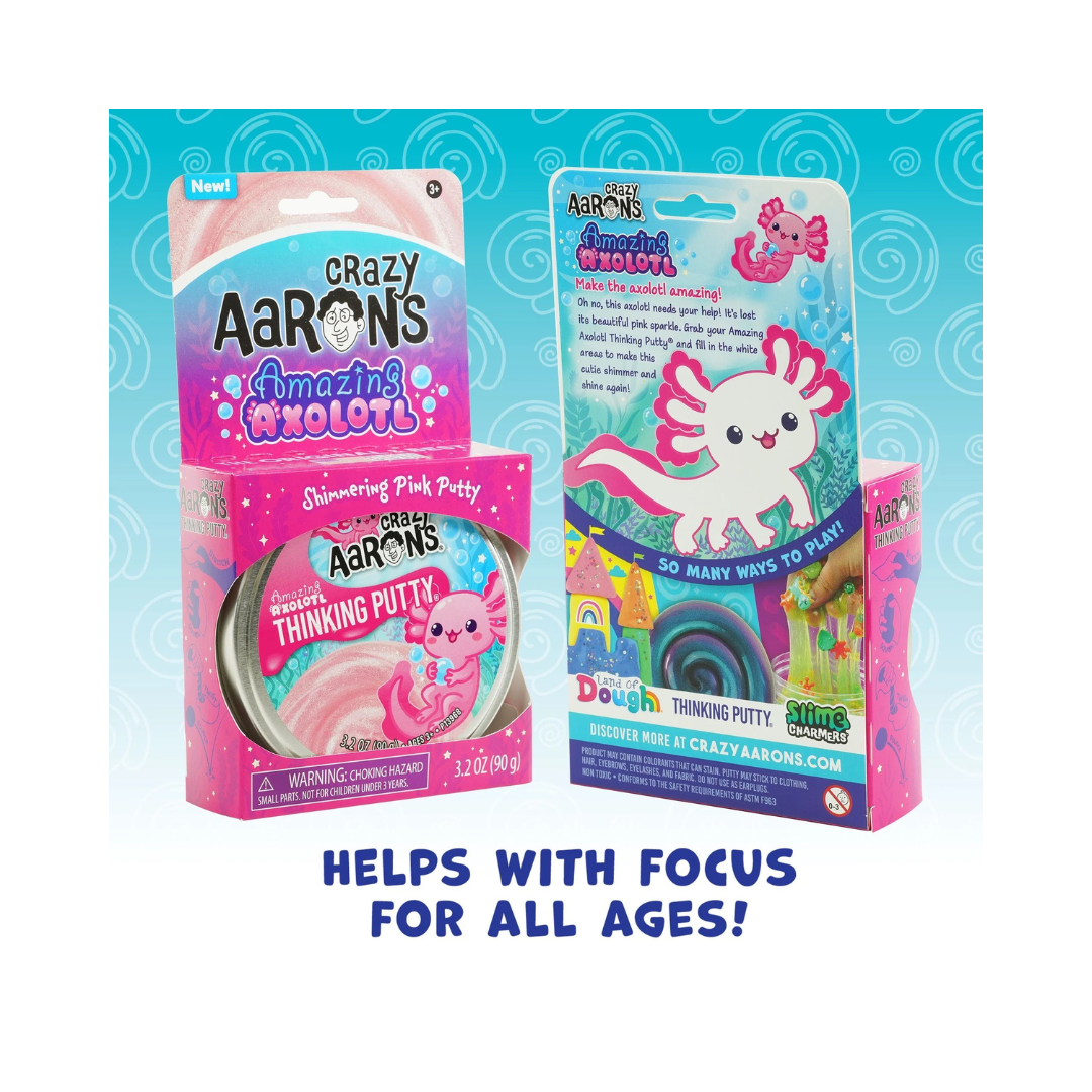 Amazing Axolotl Thinking Putty