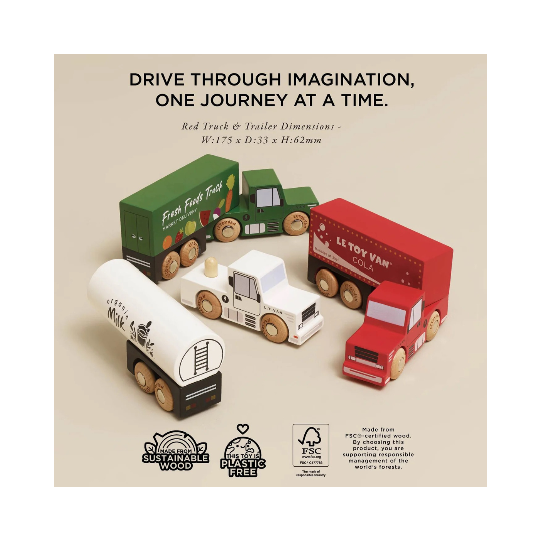 Wooden Trailer Trucks