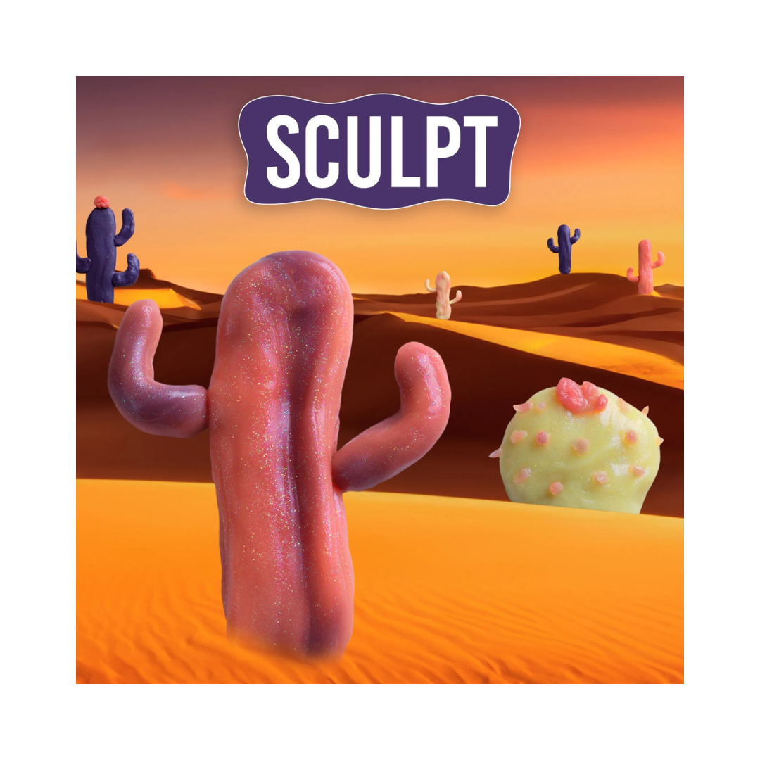 Goodnight Cactus Thinking Putty