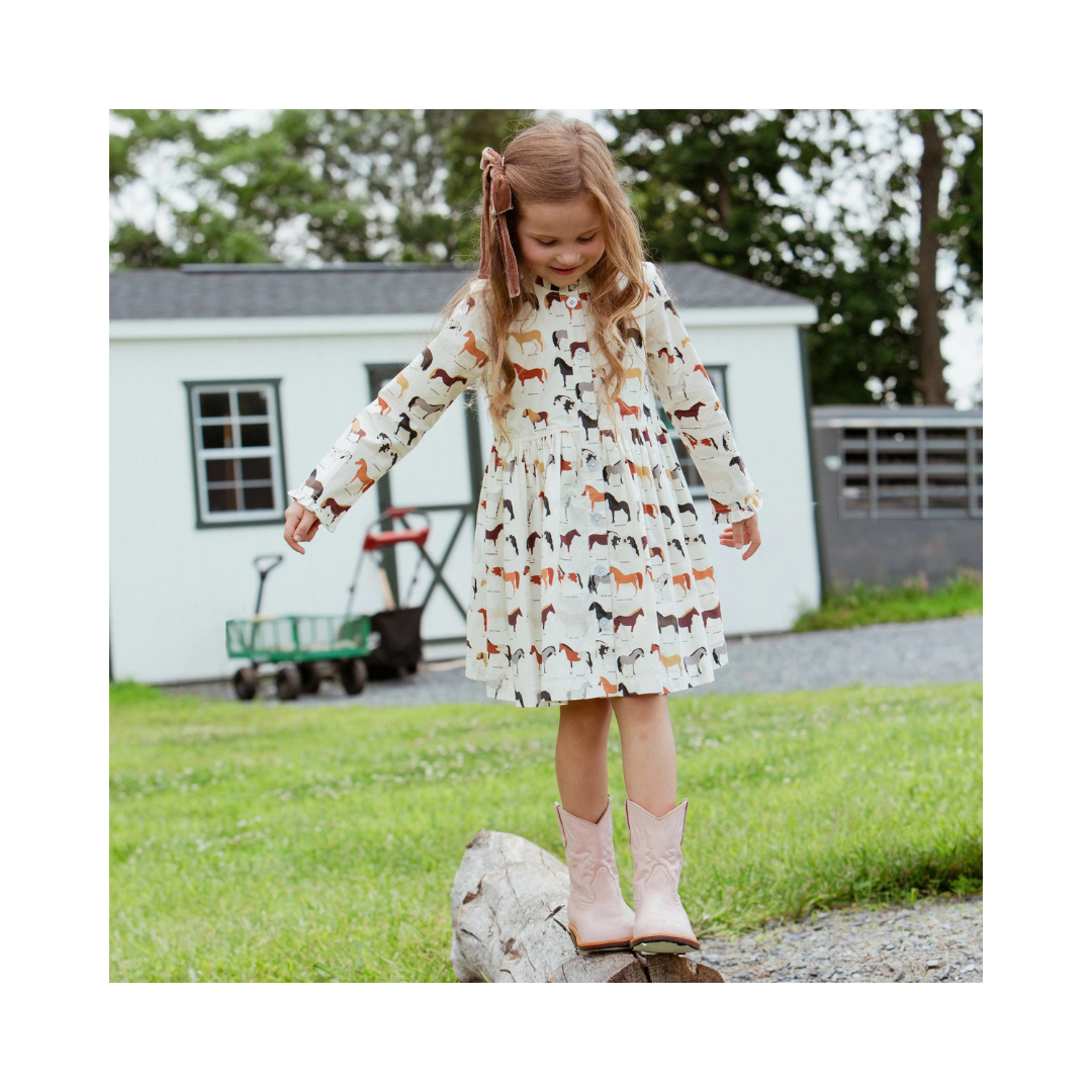 Autumn Horse Breeds Dress
