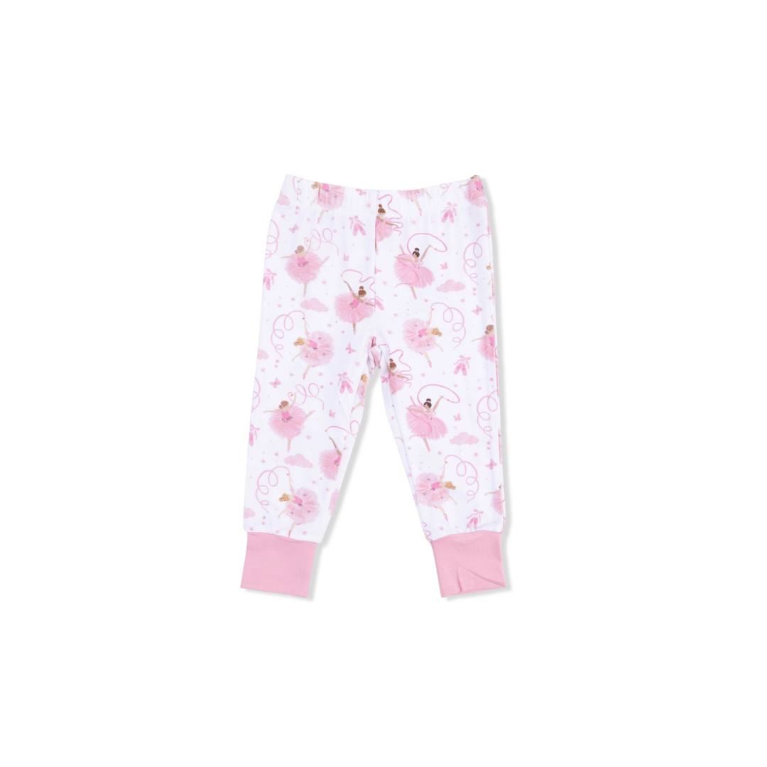 Ribbon Ballerinas Short Sleeve Loungewear Set