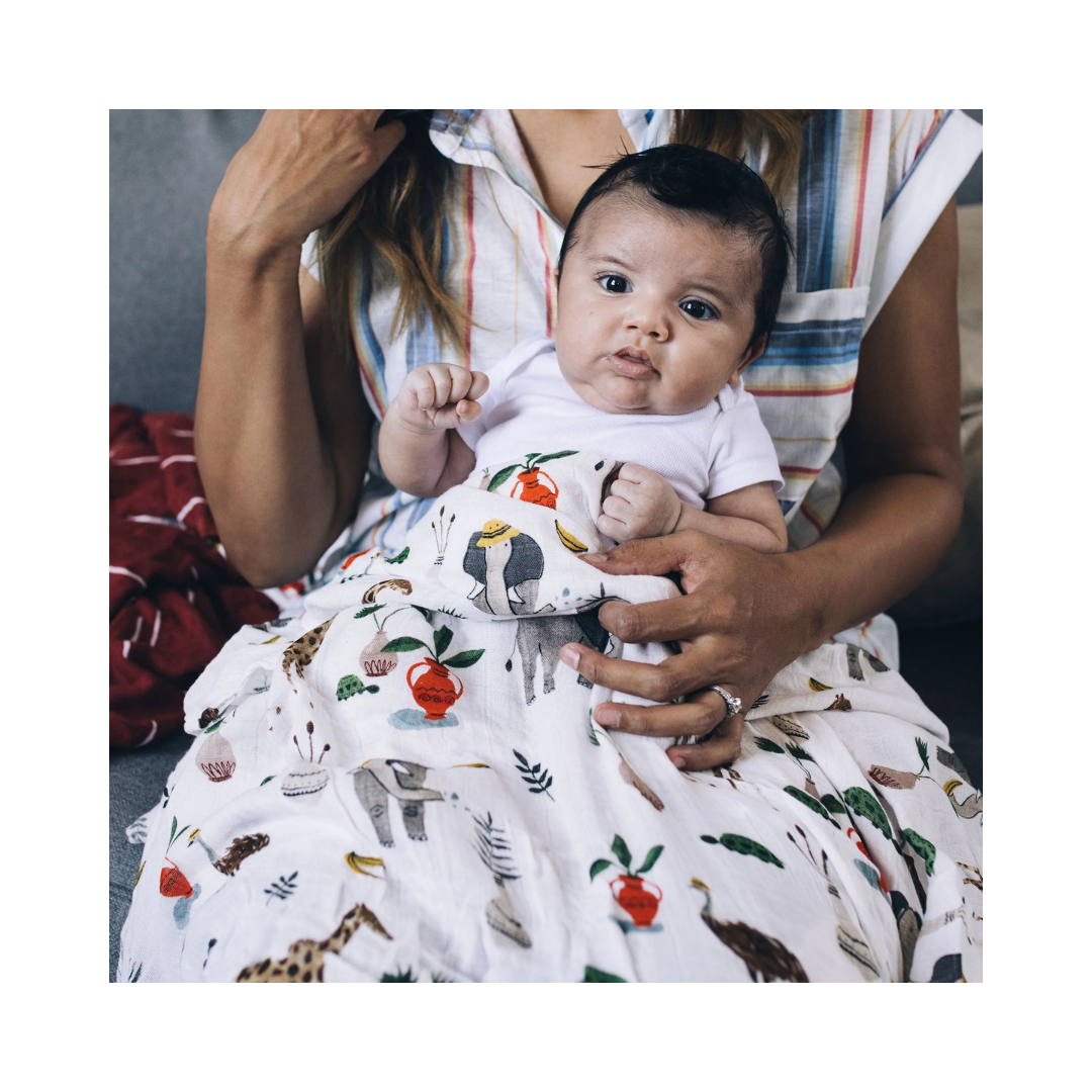 Safari Social Deluxe Swaddle