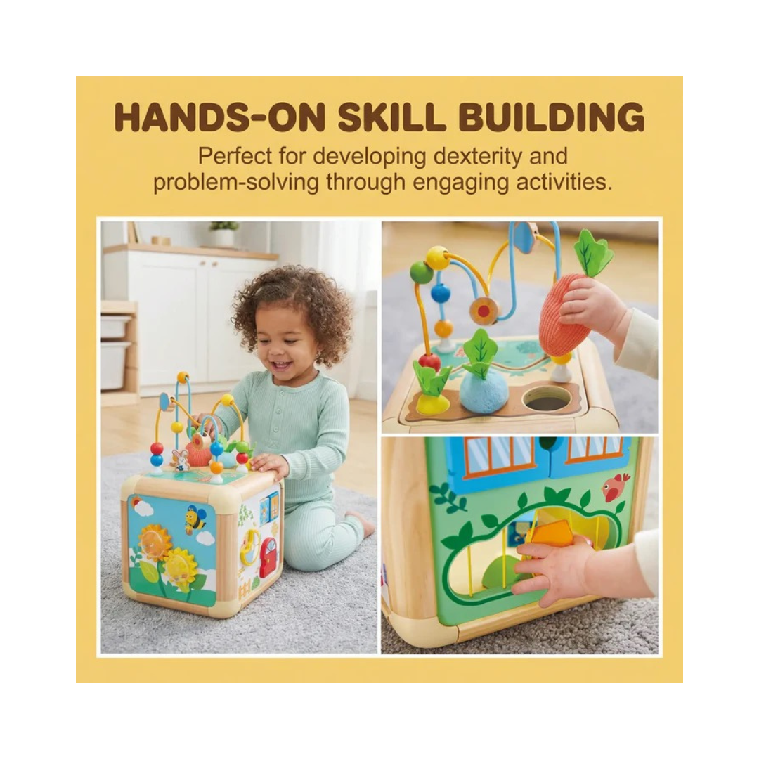 Hape Green Thumbs Activity Cube