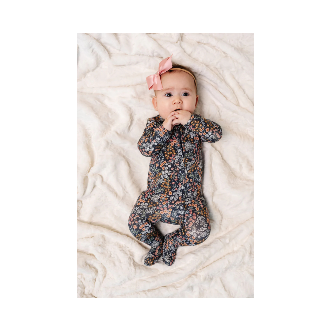 Bea Zipper Footie