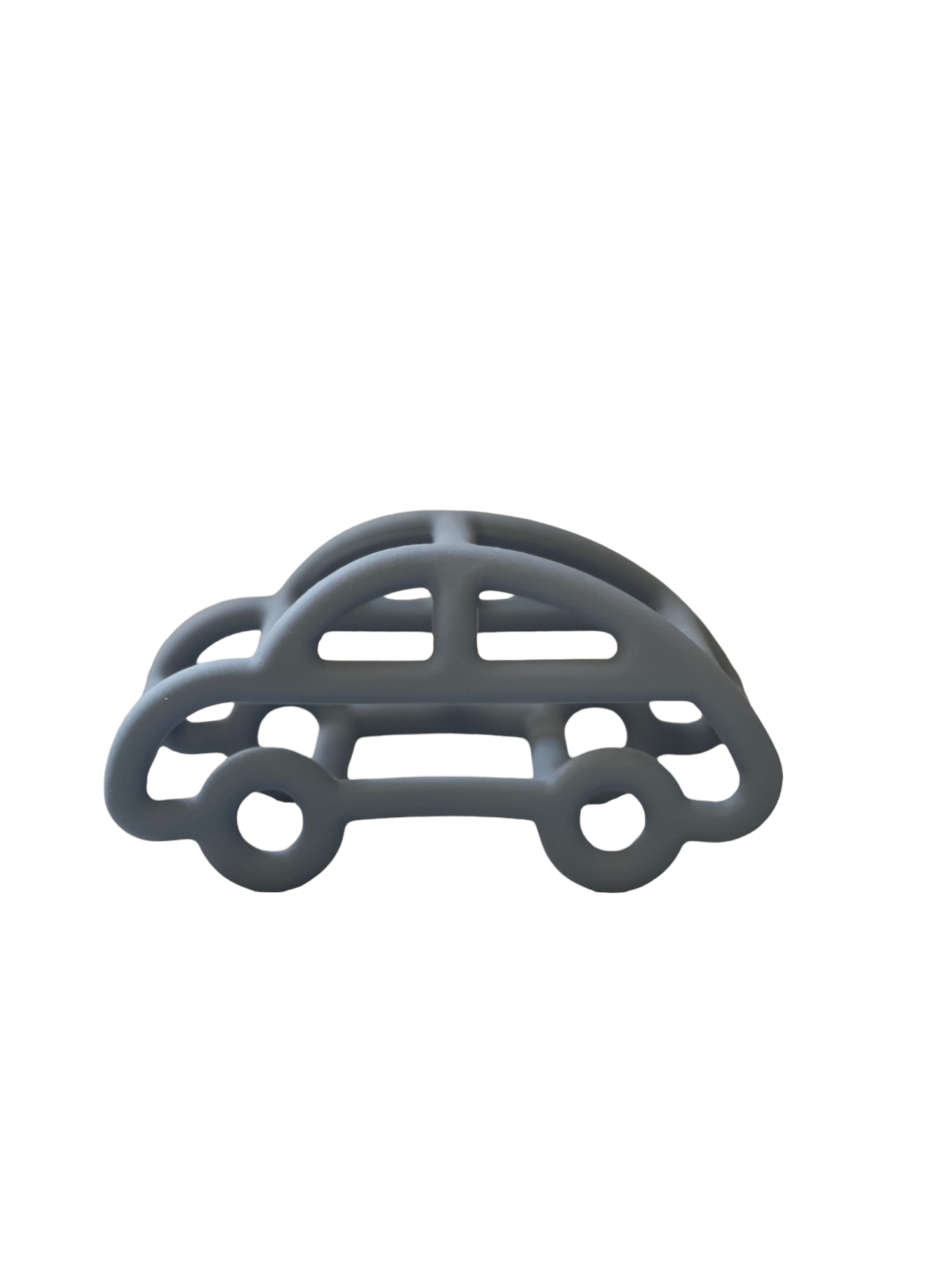3D Silicone Car Teether: Red
