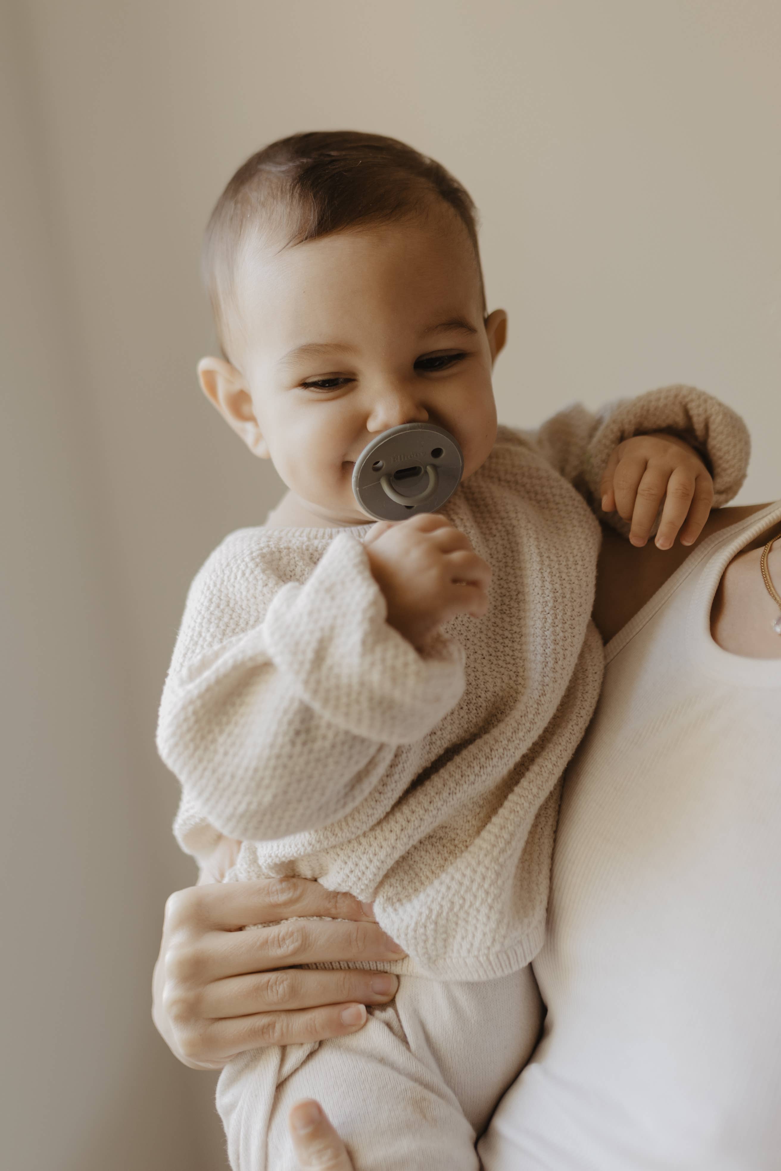 ChooChoo pacifier - The physiological silicone pacifier: Blush / Size 2 (6-18 months)