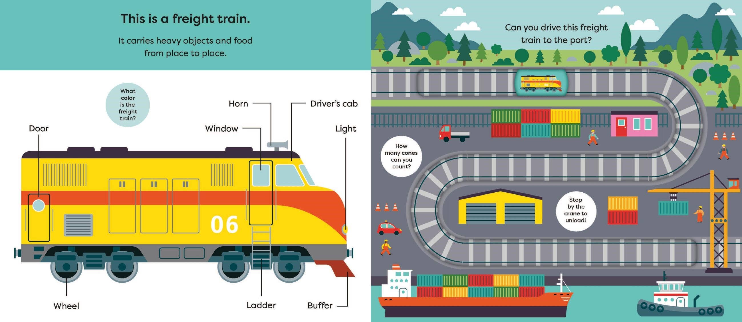 Make Tracks: Trains: Board Book